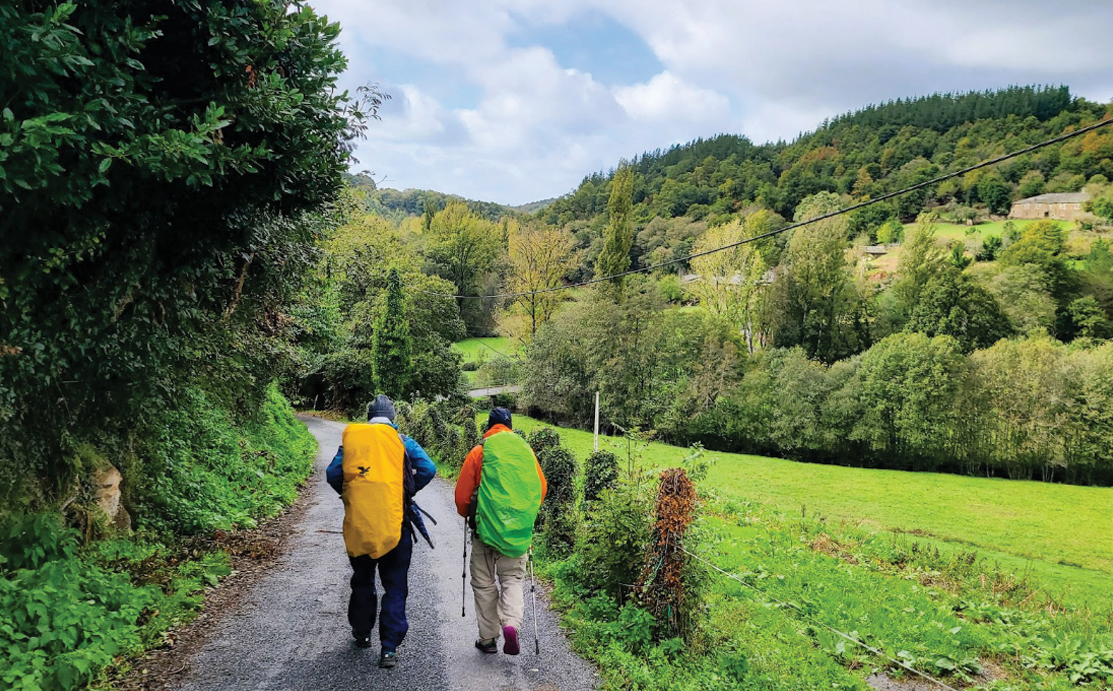 Camino de Santiago in Galicia