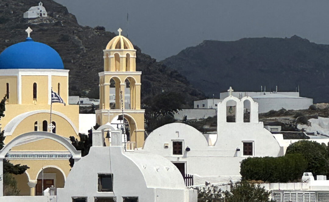 Greek Adventure, Part 2: Santorini and Athens – Paulette and Dave